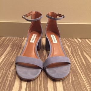 Steve Madden Women’s Irenee Light Blue Block Heels